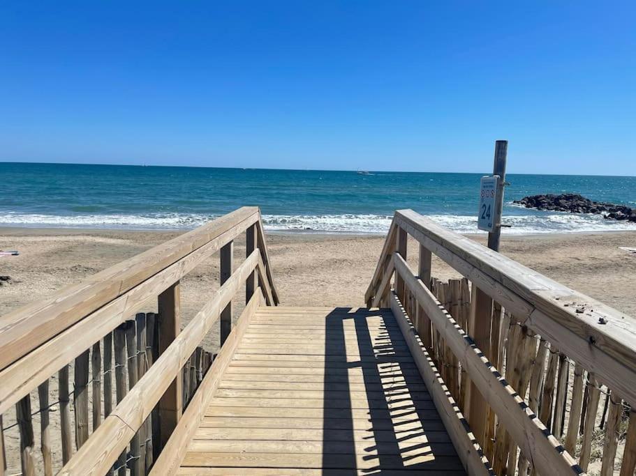Appart Frontignan Sur La Plage, Piscine, Wifi, Tv, Netflix Zewnętrze zdjęcie